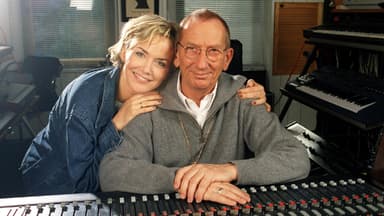 Inka Bause früher und heute - mit Vater Arndt