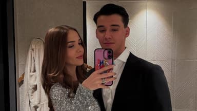 Diego Pooth & Louisa Spiegelselfie