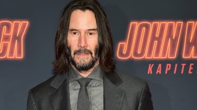 Keanu Reeves bei der Premiere von "John Wick"