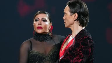 Simone Thomalla und Evgeny bei Let's Dance
