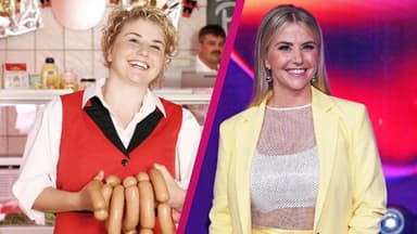 Collage Beatrice Egli früher und heute