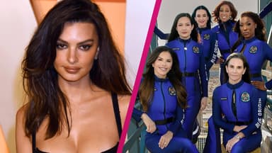 Emily Ratajkowski kritisiert den Blue-Origin-Weltraumflug