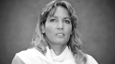 Nadja Abd el Farrag schwarz-weiß Bild