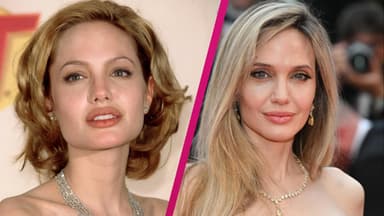 Angelina Jolie jung und heute