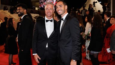 Ralf Schumacher und sein Freund Etienne in Cannes 2025