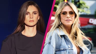Collage Stefanie Giesinger und Heidi Klum