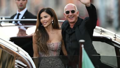 Jeff Bezos und Lauren Sanchez heirateten in Venedig