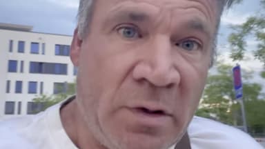 Peter Klein guckt ernst