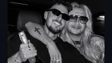 Jannik Kontalis und Bill Kaulitz zusammen im Auto