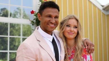 Daniel Aminati mit Frau Patrice