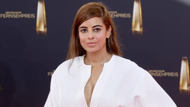 Collien Fernandes beim Deutschen Fernsehpreis 2025