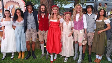 Heidi Klum mit Familie beim HeidiFest