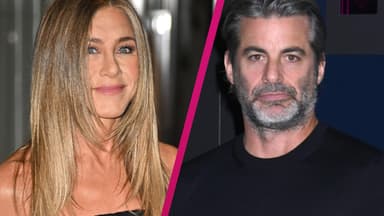 Jennifer Aniston und Jim Curtis, Collage