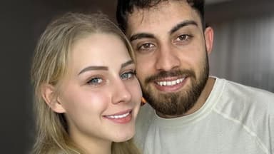 Loredana Wollny und Servet Özbek Selfie