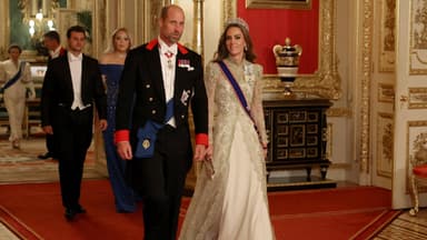 Staatsbesuch von Donald Trump und Ehefrau Melania bei König Charles III. und Königin Camilla