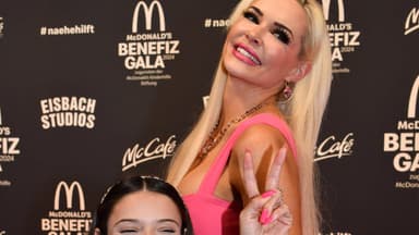 Daniela Katzenberger und Sophia Cordalis auf dem roten Teppich