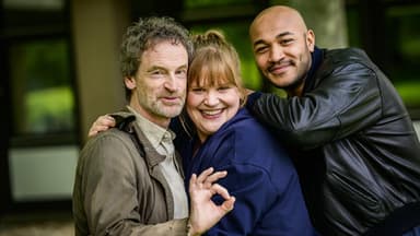 Jörg Hartmann, Stefanie Reinsperger und Malick Bauer für den Dortmunder "Tatort"