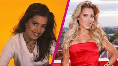 Sylvie Meis jung und heute