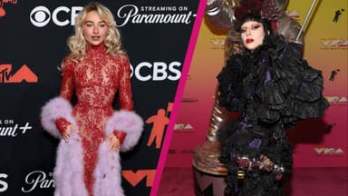Lady Gaga und Sabrina Carpenter bei den MTV Video Music Awards 2025