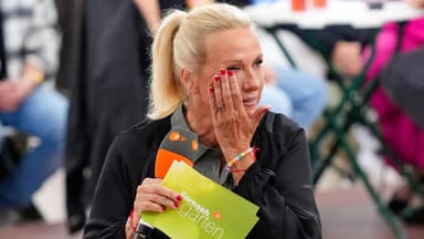 Andrea Kiewel den Tränen nahe