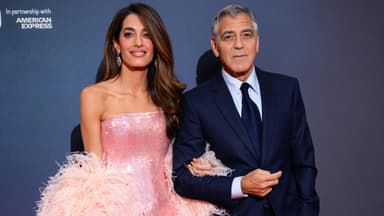 Amal Clooney und George
