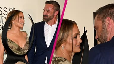 Jennifer Lopez und Ben Affleck posierten zusammen auf dem Red Carpet