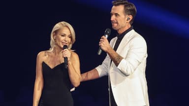 Michelle und Florian Silbereisen beim Schlagerboom 2023