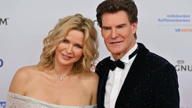 Veronica Ferres und Carsten Maschmeyer lächeln