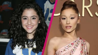 Collage Ariana Grande früher und heute 