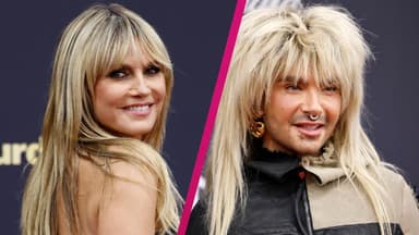 Collage Heidi Klum und Bill Kaulitz