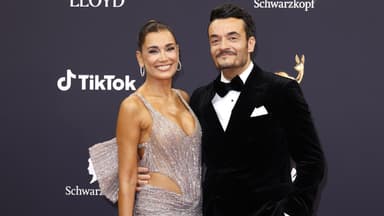 Jana Ina Zarrella und Giovanni Zarrella beim Bambi 2025