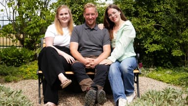 Daniel mit Emely und Jenny bei BsF