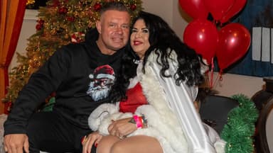 Iris Katzenberger und Stefan Braun bei "Katy's Xmas Wonderland"-Party