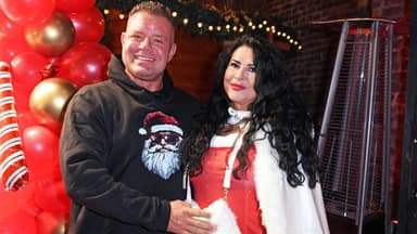 Iris Katzenberger und Stefan Braun bei "Katy's Xmas Wonderland"-Party