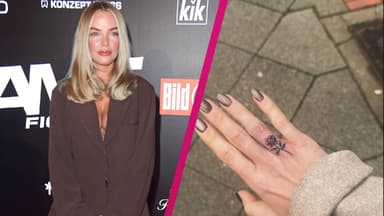 Laura Maria Rypa, Hand von ihrem neuen Tattooo