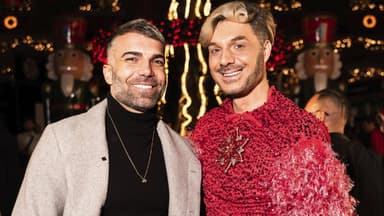 Sam Dylan und Rafi Rachek bei "Katy's Xmas Wonderland"-Party