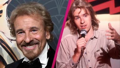 Thomas Gottschalk jung und heute