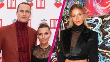 Alex Zverev mit Sophia Thomalla, Caro Daur Collage