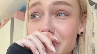 Daniela Djokic weint