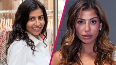 Eva Benetatou früher Anfang 2020 und heute im Jahr 2025