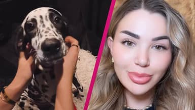 Kim Virginia Hartung mit Dalmatiner