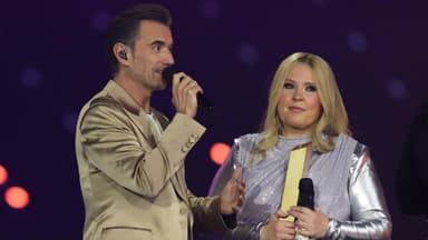 Maite Kelly und Florian Silbereisen bei den Schlagerchampions