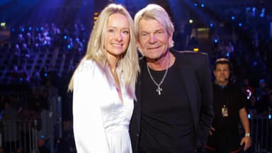 Christin Stark und matthias Reim in konzerthalle