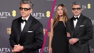 Patrick Dempsey mit Tochter Tabula Fyfe Dempsey bei den BAFTA Awards