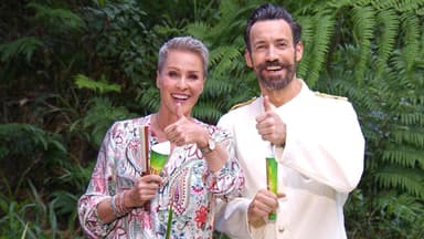 Sonja Zietlow und Jan Köppen Daumen hoch