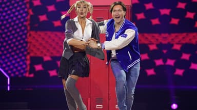 Anna-Carina Woitschack mit Evgeny Vinokurov