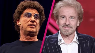 Collage Atze Schröder und Thomas Gottschalk