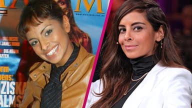 Collien Fernandes früher Anfang der 2000er-Jahre und heute im Jahr 2026