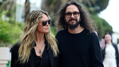 Heidi KLum und Tom Kaulitz ernst
