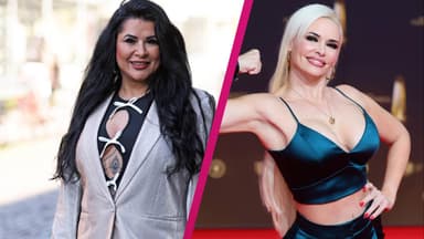 Iris Katzenberger mit Daniela Katzenberger in Collage